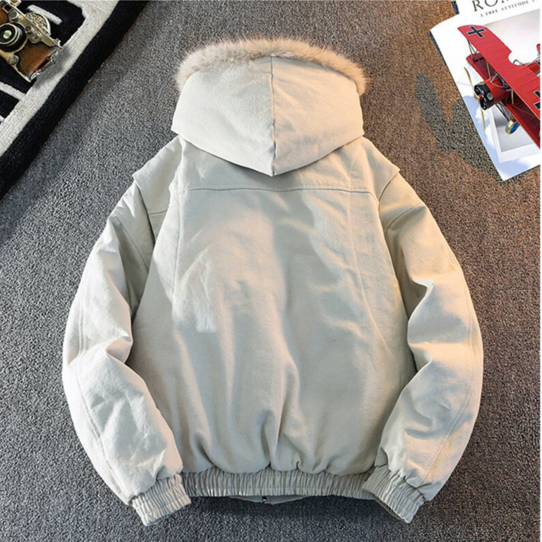 Fur Hood Jacket Unissex™日本売上No.1