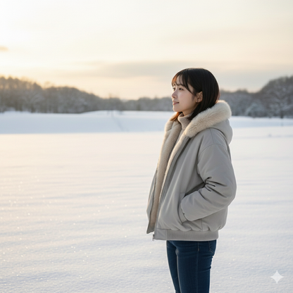 Fur Hood Jacket Unissex™日本売上No.1