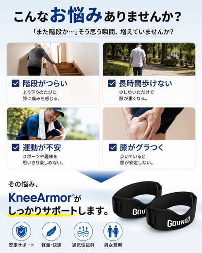 ニーアーマー®（KneeArmor）